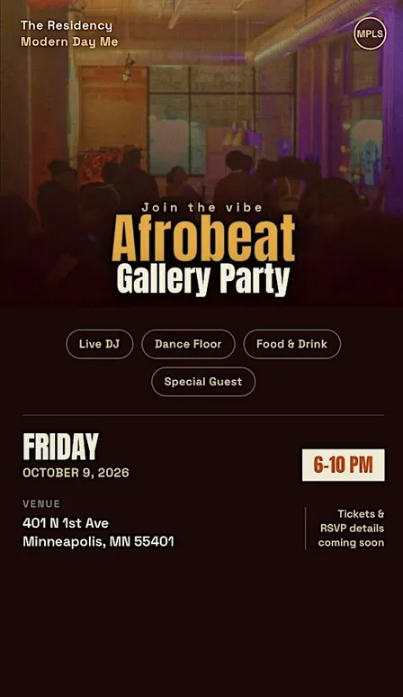 AfroBeat Gallery Party