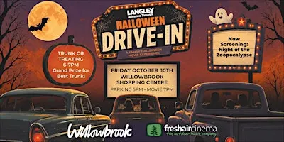 Langley Halloween Drive-In at Willowbrook Shopping Centre