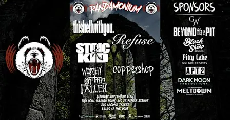 This Hell With You, Refuse, Stoic Kid, Coppershop, Worthy of the Fallen!