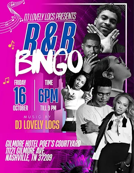 R&B Bingo Night