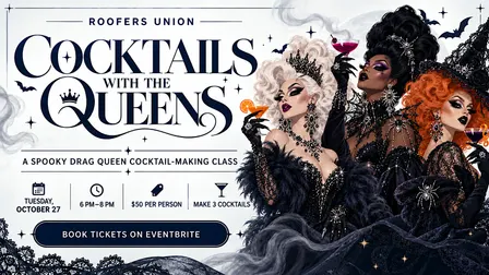 ✨️ SPOOKY COCKTAILS WITH THE QUEENS ️✨