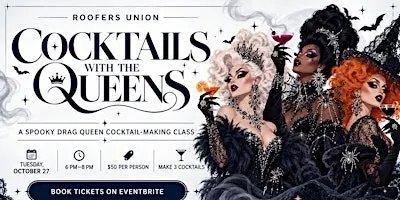 ✨️ SPOOKY COCKTAILS WITH THE QUEENS ️✨