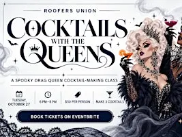 ✨️ SPOOKY COCKTAILS WITH THE QUEENS ️✨