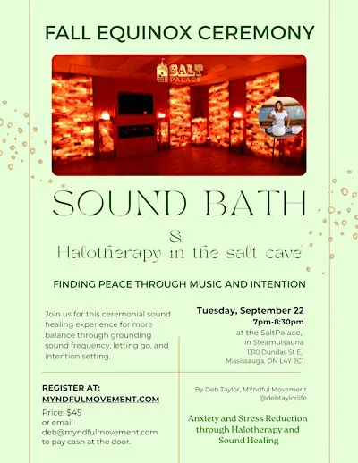 Fall Equinox Sound Bath Ceremony