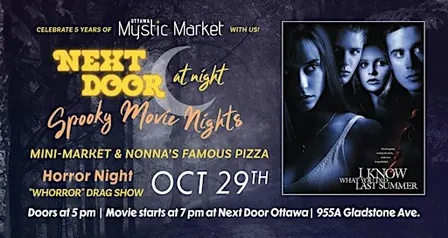 Spooky Movie Night at Next Door Ottawa 'I Know What You Did Last Summer'