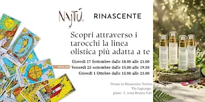 Vieni a scoprire qual è il percorso olistico più adatto a te!