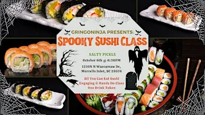 Spooky Sushi Class