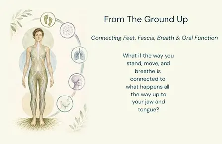From the Ground Up - Connecting Feet, Fascia, Breath & Oral Function