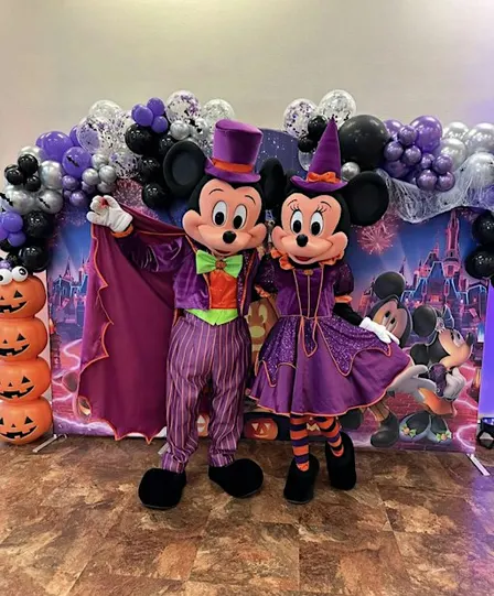 Not So Scary Halloween with Mickey and Minnie Mouse
