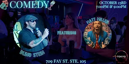 LIVE COMEDY at The Tokyo Club - Matt "BLINDSTEIN" Stein!!!