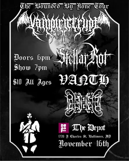 Vampiric Crypt in Baltimore, MD