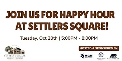 Join us for Happy Hour