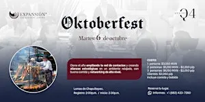 ¡Inicia el último trimestre del año en nuestro OKTOBERFEST 2026!