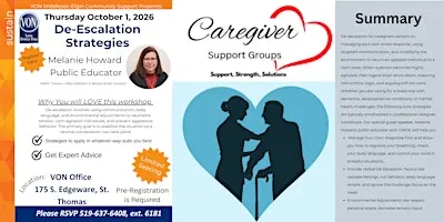 De-Escalation Strategies for Caregivers