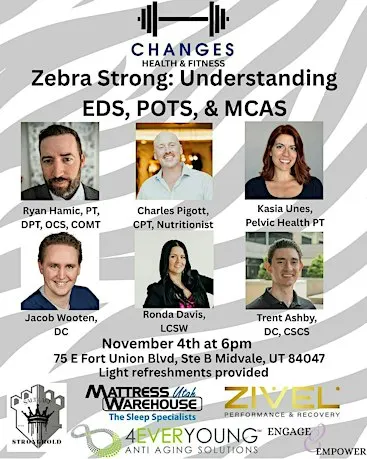 Zebra Strong: Understanding EDS, POTS, & MCAS