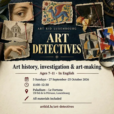 Art Detectives ∣ Art Course ∣ Age 7-11
