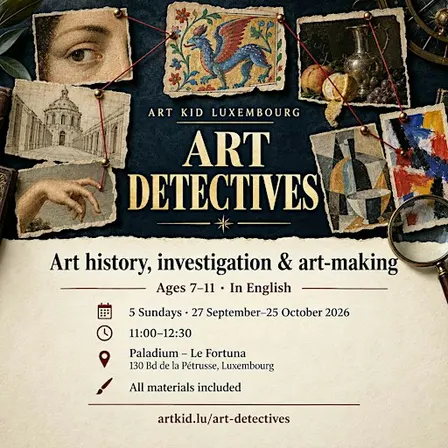 Art Detectives ∣ Art Course ∣ Age 7-11