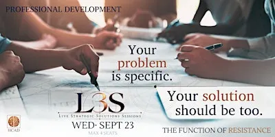 Live Strategic Solutions Session | The Function of Resistance