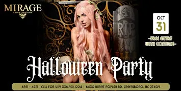 Halloween Party @ Mirage Exotic Nightlife! Saturday Oct. 31st