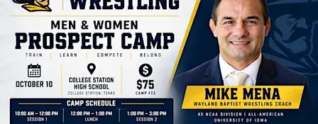 Wayland Baptist Wrestling Prospect Camp- College Station, HS