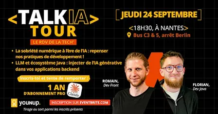 TALK IA Nantes -Sobriété numérique à l’ère de l’IA & LLM et écosystème Java