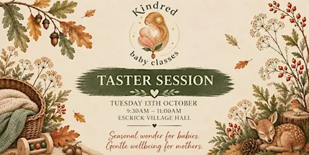 Kindred Baby Classes: Taster Session - Falling Leaves