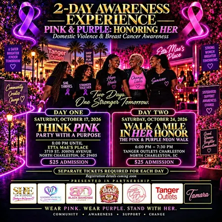 Walk A Mile In Her Honor: The Pink & Purple Neon Walk