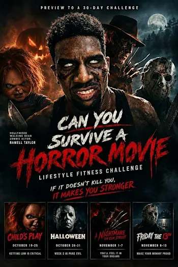Could You Survive a Horror Movie? | Creative Lifestyle Fitness Challenge
