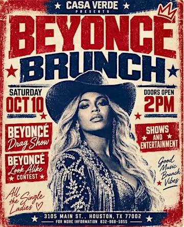 BEYONCÉ BRUNCH @ CASA VERDE