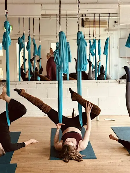 Aerial Yoga Workshop Edinburgh: Legs, Glutes & Hip-opening, 9th Jan