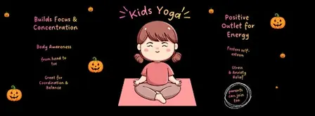Halloween Kids Yoga at Cooper's Landing with Sarah's Yoga Studio