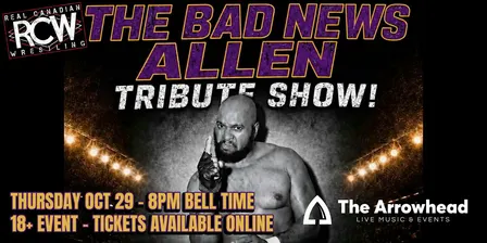 RCW BADNEW ALLEN MEMORIAL SHOW
