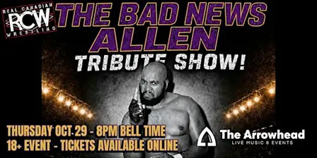RCW BADNEW ALLEN MEMORIAL SHOW
