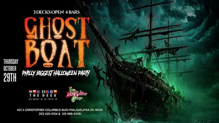 GHOST BOAT PHILLY’S BIGGEST HALLOWEEN PARTY | MOSHULU