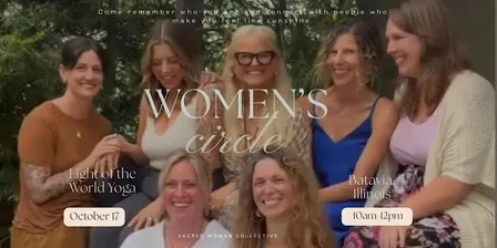 Women's Circle and Sound Healing with Sally Meyers