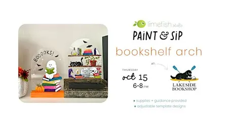 PAINT & SIP: Bookshelf Arch (Limefish Studio @ Lakeside Bookshop)