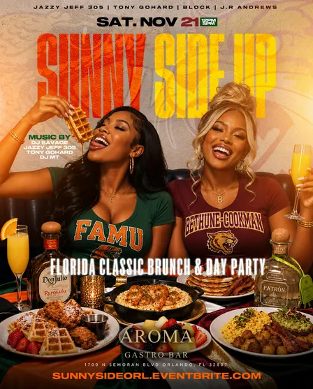 SUNNY SIDE UP -- CLASSIC WEEKEND BRUNCH + DAY PARTY