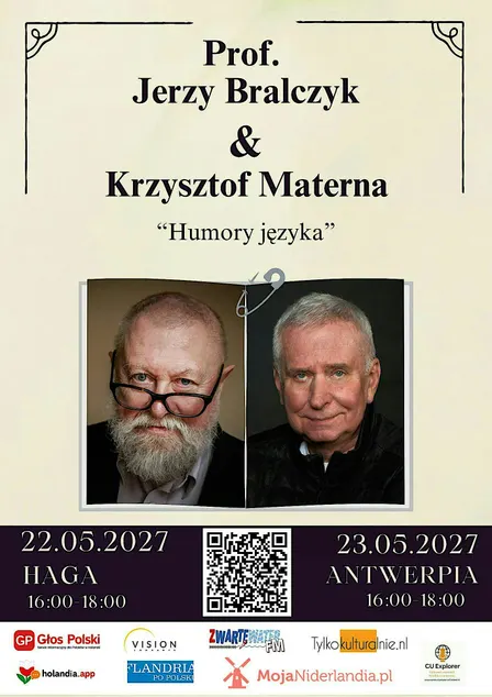 Prof. Jerzy Bralczyk & Krzysztof Materna