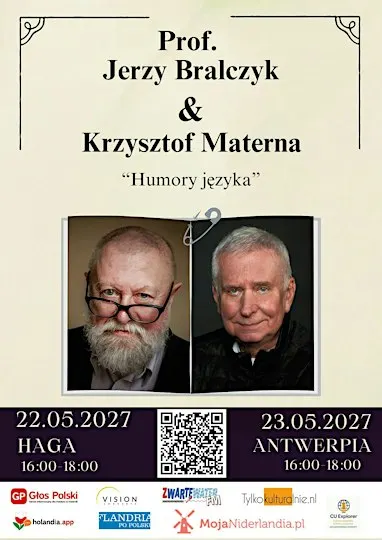 Prof. Jerzy Bralczyk & Krzysztof Materna