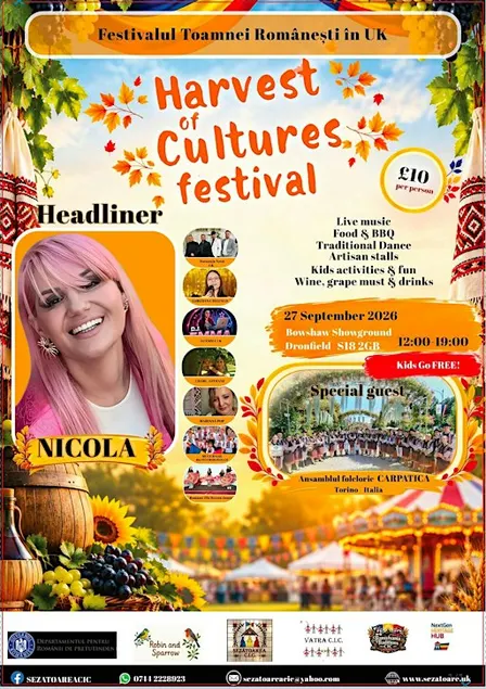 Harvest of Cultures Festivalul Toamnei Românești în UK