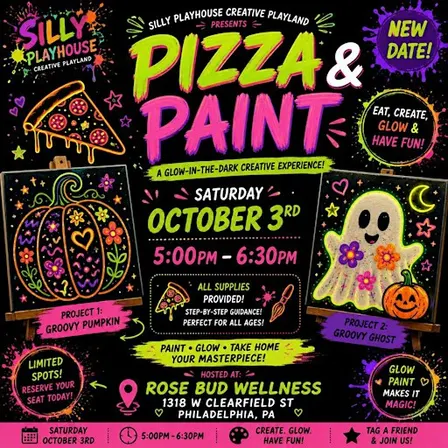 Kids Pizza & Paint Night