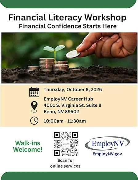 Financial Literacy Workshop - Reno