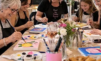Not So Serious Art Club: Wee British Shop 1st Anniversary Paint Party