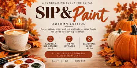 Sip & Paint: Autumn Edition – Fundraiser for Eliyas