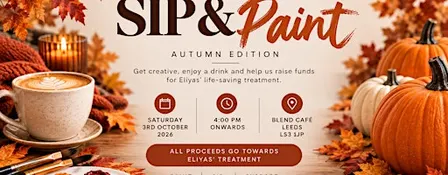 Sip & Paint: Autumn Edition – Fundraiser for Eliyas
