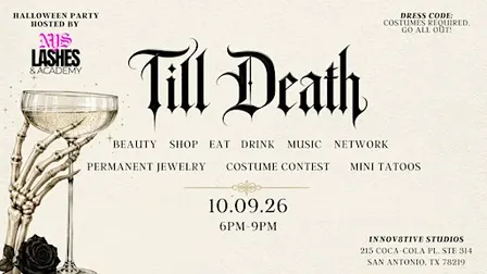 Till Death Beauty Halloween Party