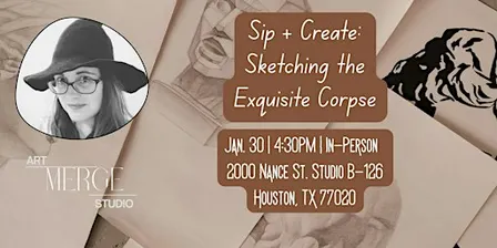 Sip and Create: Sketching the Exquisite Corpse