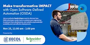 EECOL OSDA Road Show (Open Software-Defined Automation)