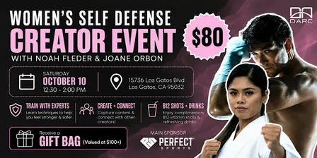 Women's Self Defense & Content Creator Class with Noah Fleder & Joane Orbon