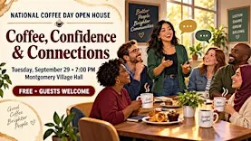 Coffee, Confidence & Connections: National Coffee Day Open House